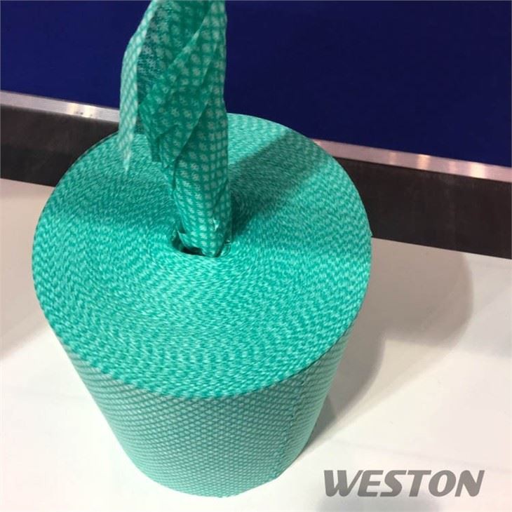 printed disposable cleaning cloth center feed wiper roll (1)