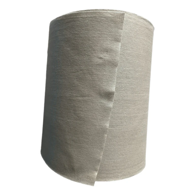 -Vải không dệt Polyester Spunlace cấp màu xám công nghiệp