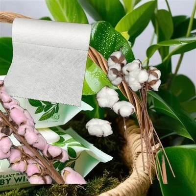 Khăn lau làm từ thực vật-